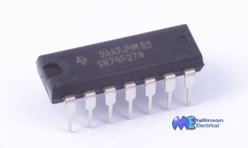 SN74F27N TTL Logic IC Triple 3 input Positive NOR gate 7427