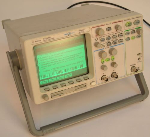 Agilent 54622A Digital 2 Channel Oscilloscope 100MHz