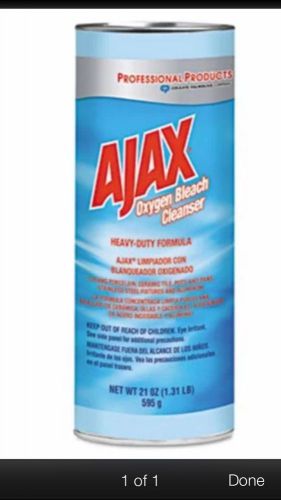 Ajax Oxygen Bleach Powder Cleanser, 21 Oz Container - CPC14278