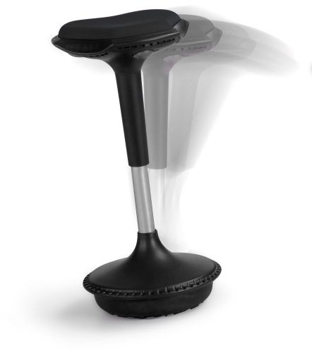 MiEN Height Adjustable Rocker Stool Black