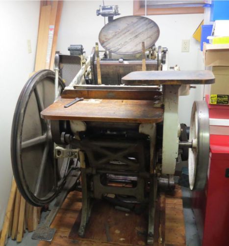 CHANDLER/PRICE 10X15 PLATEN LETTER PRESS DIECUTTER