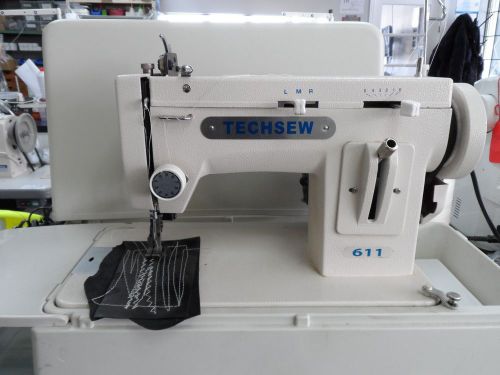 New techsew 611 portable walking-foot / zigzag semi-industrial sewing machine for sale