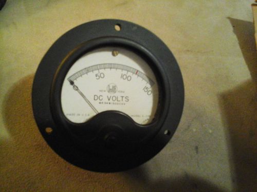 Vintage Simpson Model 127 D.C. Milliamperes Meter 0-100 USA in box