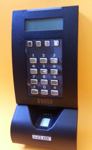 HID RWKLB575 BIOMETRIC iClass Keypad Reader/Writer  6181BK4000000