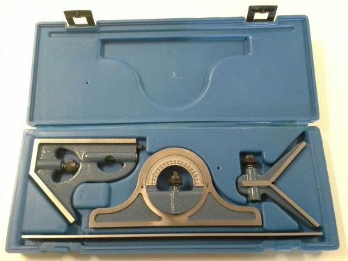 PEC 7118-012 4PC,12&#034; COMBINATION SQUARE SET