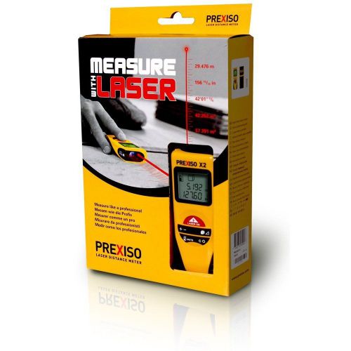 New Prexiso X2 Laser Distance Meter Measurer #3350 (Calculated Industries)