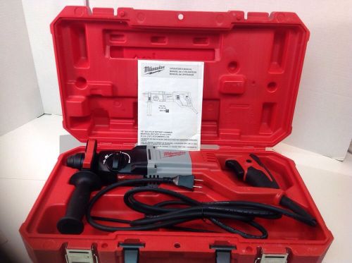 NEW MILWAUKEE 5262-21, 5262-20, 7/8 SDS PLUS ROTARY HAMMME HAMMER w/ ORG Case