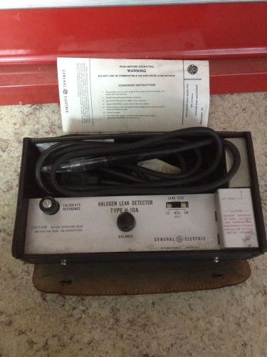 GE H-10A Halogen Refrigerant Leak Detector