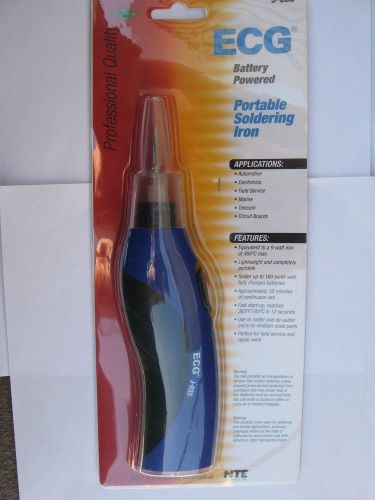 ECG Battery Powered Portable Soldering Iron J-035