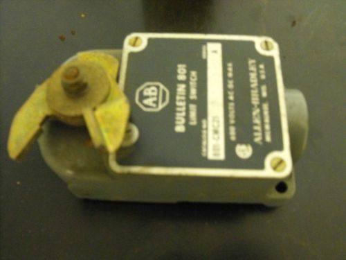 Allen Bradley Bulletin 801 Limit Switch , Cat # 801-CMC21 , Ser. A