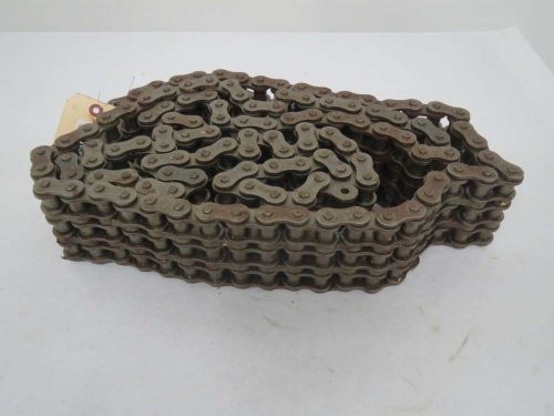 TSUBAKI RS80H TRIPLE STRANDS 1 IN 10FT ROLLER CHAIN B366796