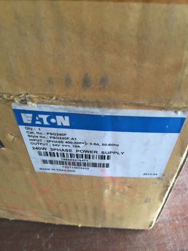 EATON Power Supply Amp 240W 24V PSG240F A1