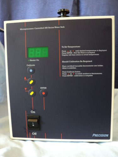 Thermo scientific precision microprocessor waterbath, model 2833 - new, unused for sale