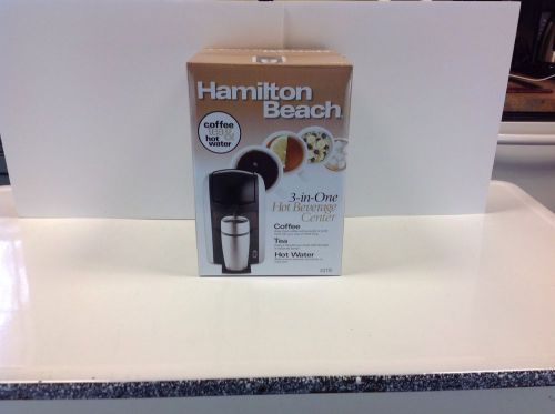 Hamilton Beach 3 in 1 Hot Beverage Center