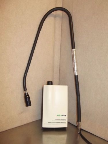 Welch Allyn 48740 Illuminator Medical Light Source &amp; Lite Pipe 48200 Light AH123