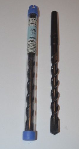 lot of 2 Joran 3/8” X 6” Carbide Tipped Hammer Drill Bit – Taper A JHA-9