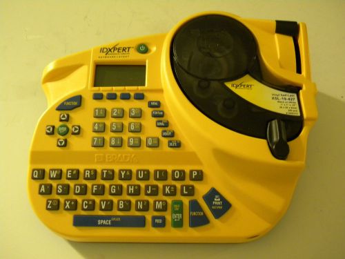 Brady IDXPERT Handheld Labeler KEYBOARD Layout - labelmaker - monochrome