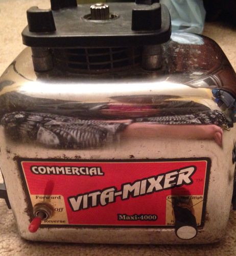 Vita mixer/blinder base maxi-4000 stain steel commercial for sale