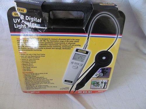 GENERAL UVAB DIGITAL LIGHT METER UV513AB!! FOR ULTRAVIOLET LIGHT MEASUREMENT!!!