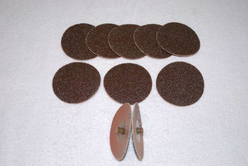 3M22393 ( 3&#034; DIA. x 36 GRIT ) ROLL ON/OFF &#034;ROLOC&#034; ABRASIVE DISC ( 10 pcs. )