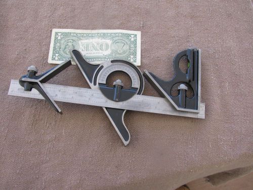 Union # 4 grad combination square USA   machinist toolmaker   tool tools