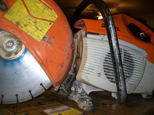 Stihl TS420 Concrete cut off saw 14&#034; Runs strong NR!!!!!!  NR!!!!!!!