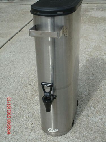 Curtis TCN051 3.5 gal. Slimline Stainless Steel Tea/ Beverage dispenser