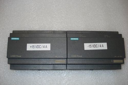 Set of 2 SIEMENS LOGO! Power 6EP1 352-1SH01 POWER SUPPLY