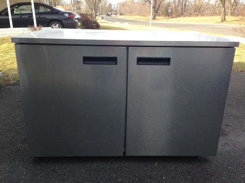 Delfield Commercial Refrigerator 2 Door Under Counter 48&#034;