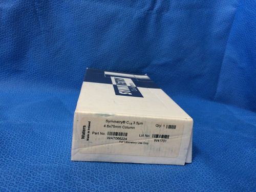 Waters Symmetry C18 3.5um 4.6 x 75mm Column P/N:WAT066224 LOT#W41701