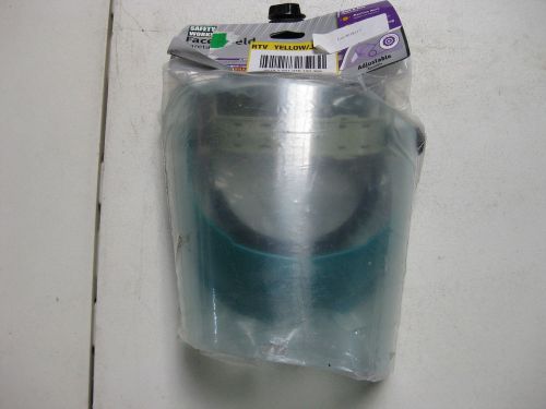 Msa safety works clear adjustable face shield model # 10103487 for sale