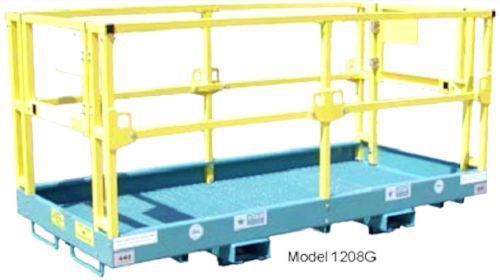 4 ft. x 8 ft. safety work platform for forklifts (sta1208c by star industries) for sale