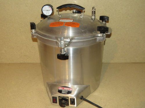 ALL AMERICAN 25X ELECTRIC PRESSURE STEM STERILIZER AUTOCLAVE