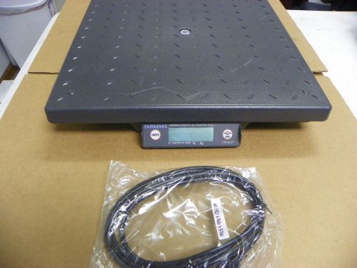 Genuine scb-r9000-14u fairbanks ultegra ups bench scale 150 lb tested 100% black for sale