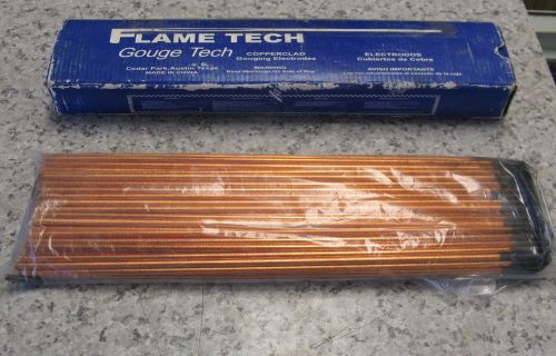 100 count flame tech  gouging electrodes copperclad 5/32&#034; x 12&#034; dc # ftdc532x12 for sale