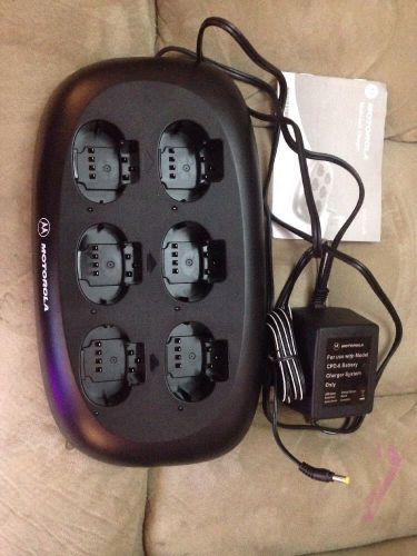 Used Motorola Gang Charger NNTN4028 CP100 XV1100 XU2100 XV2100 XV2600 XU2600 XTN-
							
							show original title