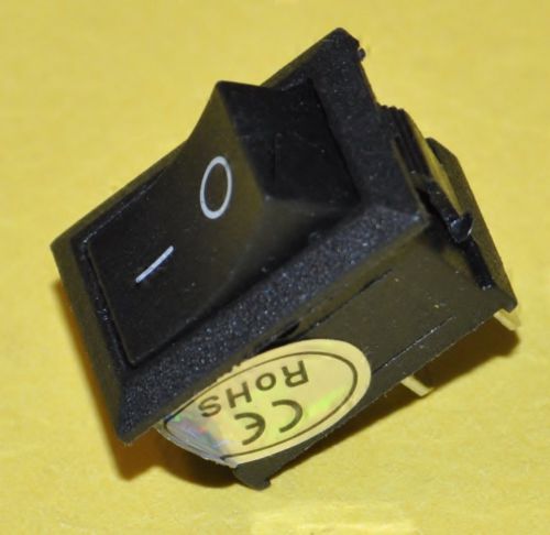 Panel Mount Rocker Switch - 10A 125V - SPST