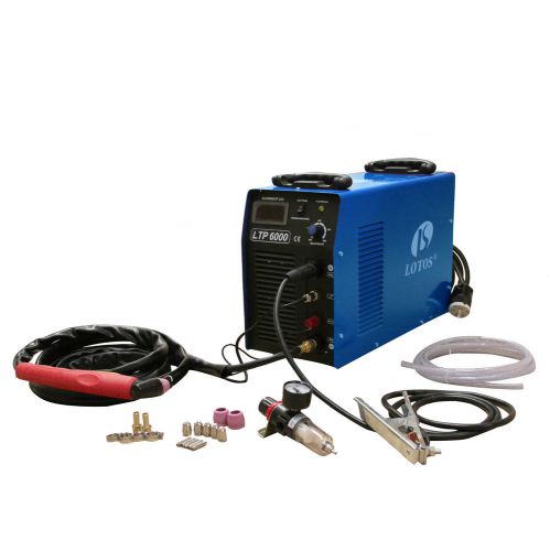 Lotos ltp6000 220-volt 60-amp pilot arc plasma cutter for sale