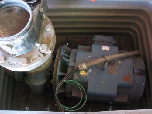 MOTORPUMP - WEG MODEL #040360P3E286JM 3PH 40HP MOTOR WITH SCOT MODEL #105 PUMP