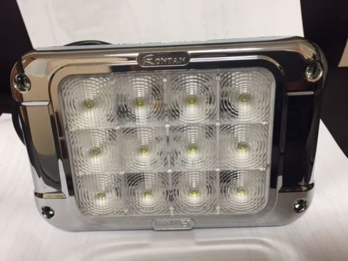 Rontan 7x4 Work Light with Chome Bezel