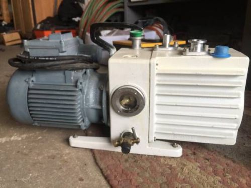 Leybold D4A Trivac Rotary Vane Dual Stage Mechanical Vacuum Pump Rebuilt