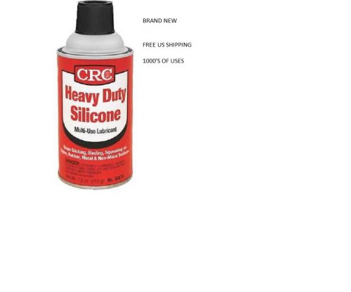 Crc industries inc. 05074 heavy-duty silicone-7.5 oz lubricant bike chain garage for sale