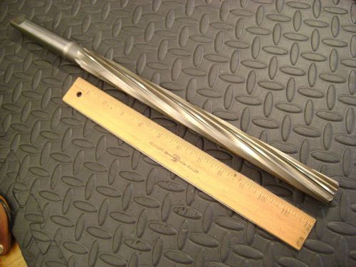 31/32&#034; #3MT Cleveland Spiral Flute Reamer, 17&#034; Overall Length