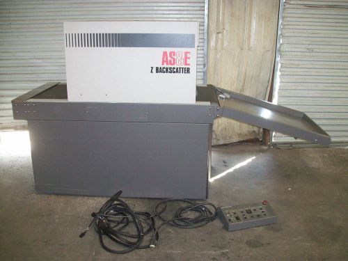As&amp;e american science and engineering z backscatter micro-dose x-ray machine ^ for sale