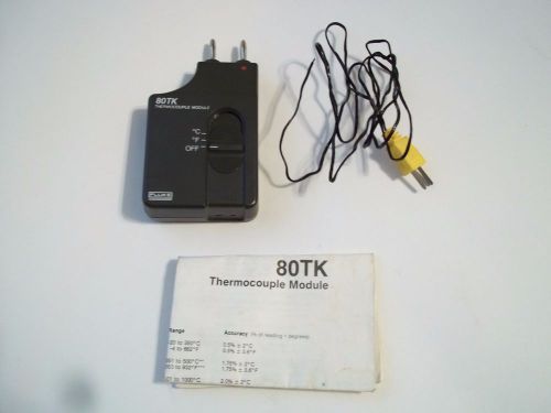 FLUKE 80 TK  THERMOCOUPLE MODULE