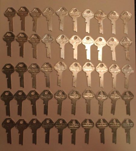 Fifty k1718 master lock key blanks (new) for sale