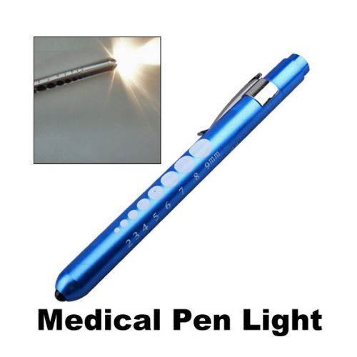 Medical emt surgical penlight pen light flashlight torch with scale first aid for sale