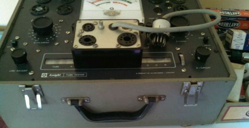 Tube tester &amp; Electron tubes