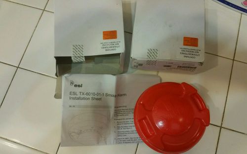 Ge smoke and heat detectors (2) for sale