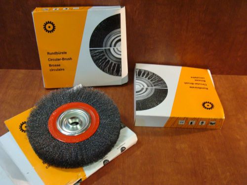 Circular wire brush 200mm